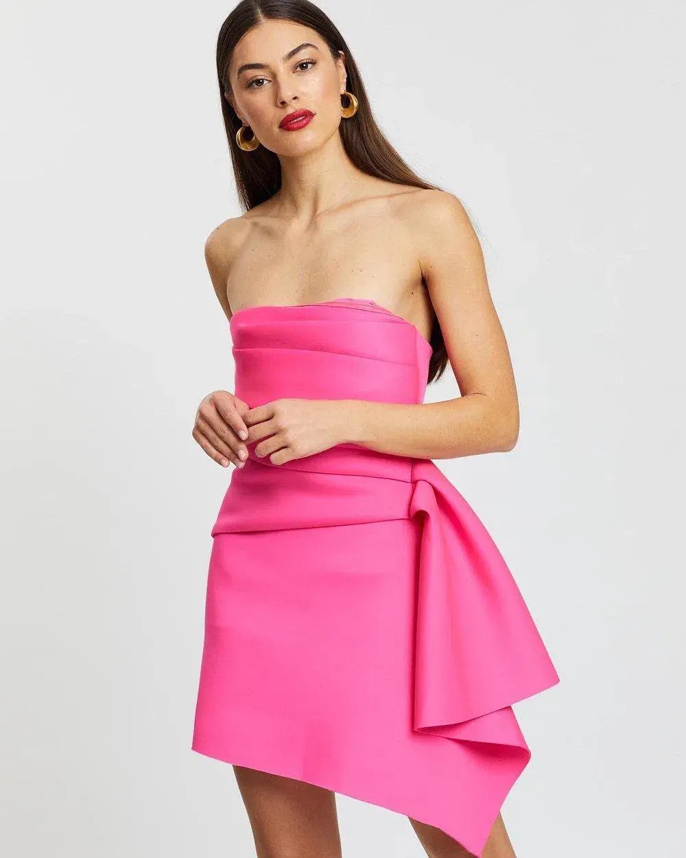 Eliya The Label Liana Dress Pink Size 8 photo 2