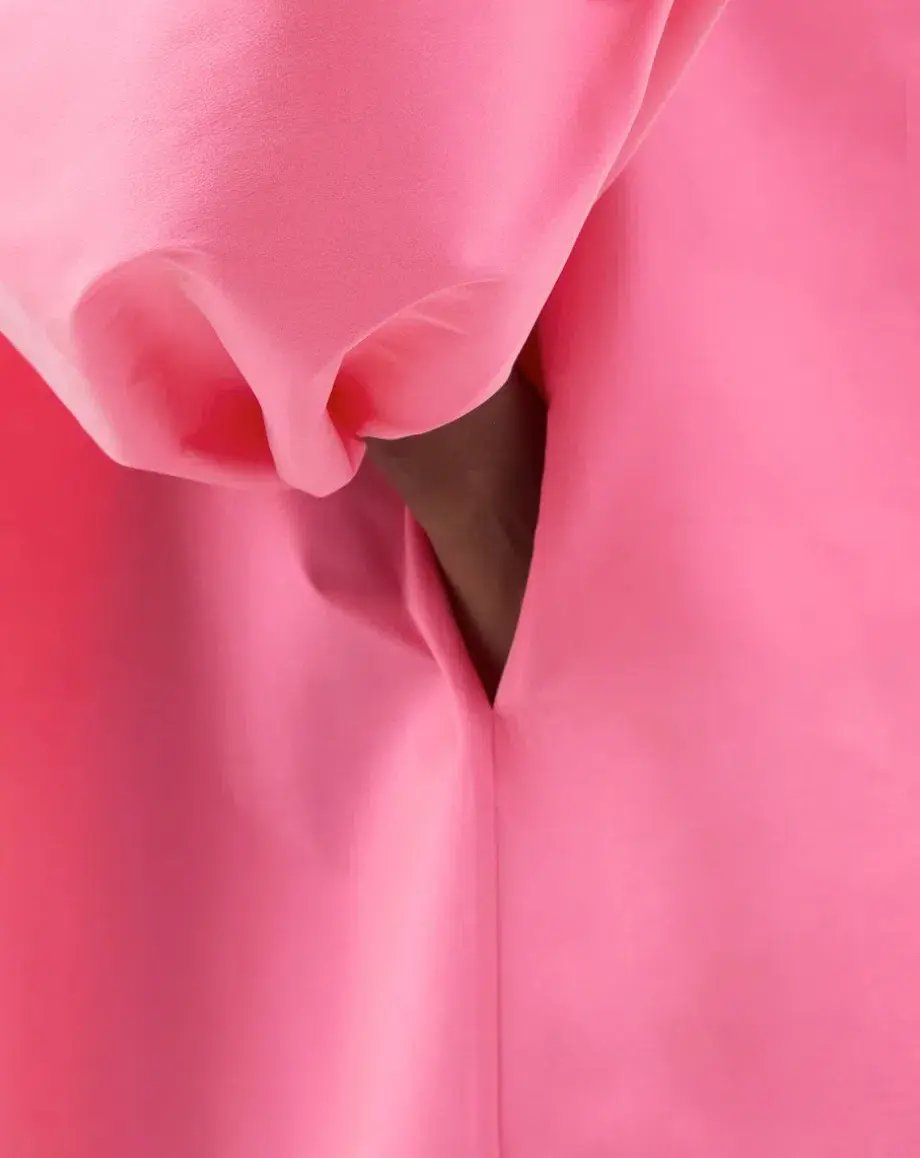 Bernadette Bobby Off-shoulder Dress Pink Size AU 6 photo 3