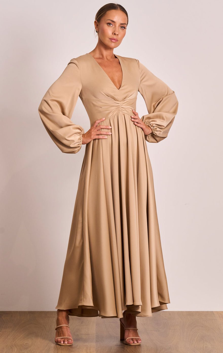 Pasduchas Lucia Sleeve Midi Dress photo 3