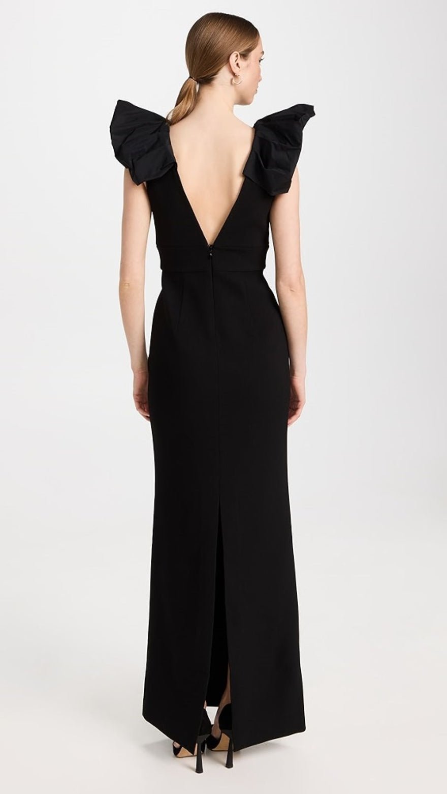 Rebecca Vallance Katie Gown in Black photo 3