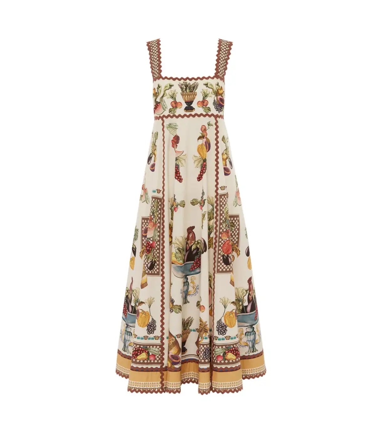 Alemais Mercado Exclusive Summer Midi Dress Print Size 10 photo 3