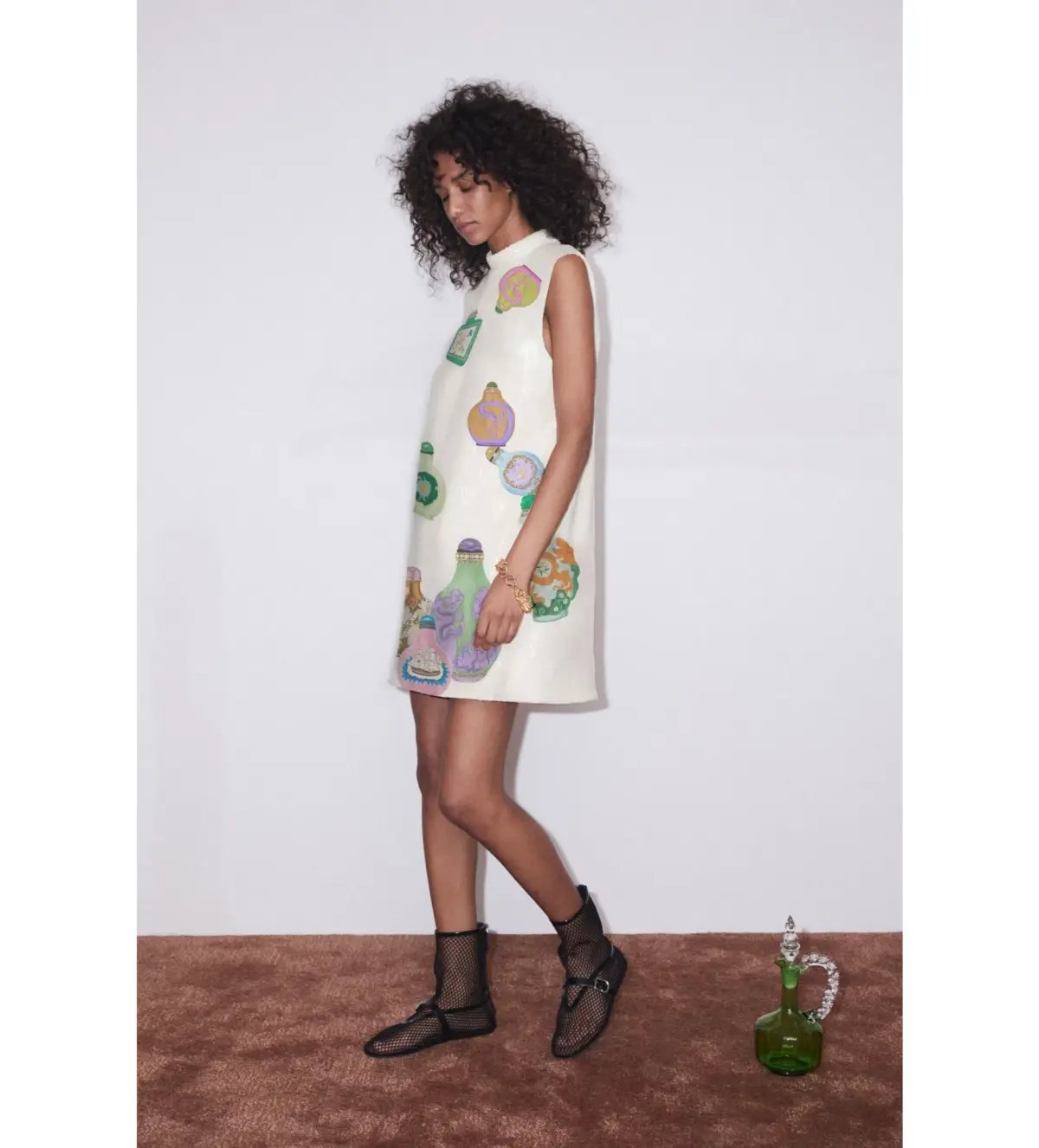 Alemais Chesca Mini Dress Print Size 14 photo 2