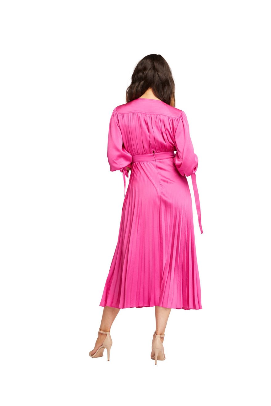 Nicola Finetti Eliana Dress - Cerise photo 3