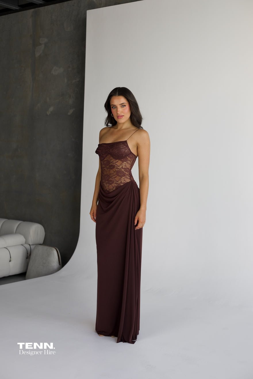 Natalie Rolt Sloane Dress - Espresso photo 4