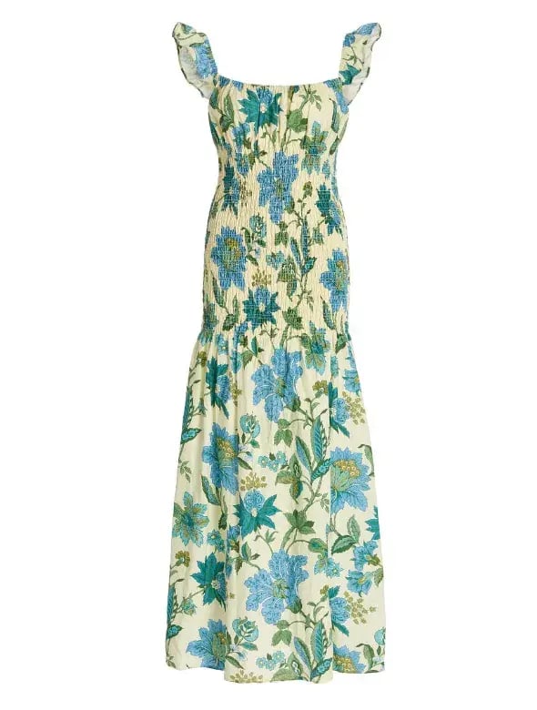 Sir the Label Alexandre Ruched Midi Dress Floral Size 2 / AU 10 photo 6