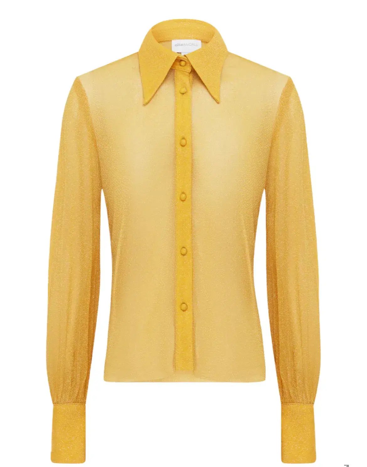 Alice McCall Elodie Top and Pants Set Yellow Size 10 photo 4