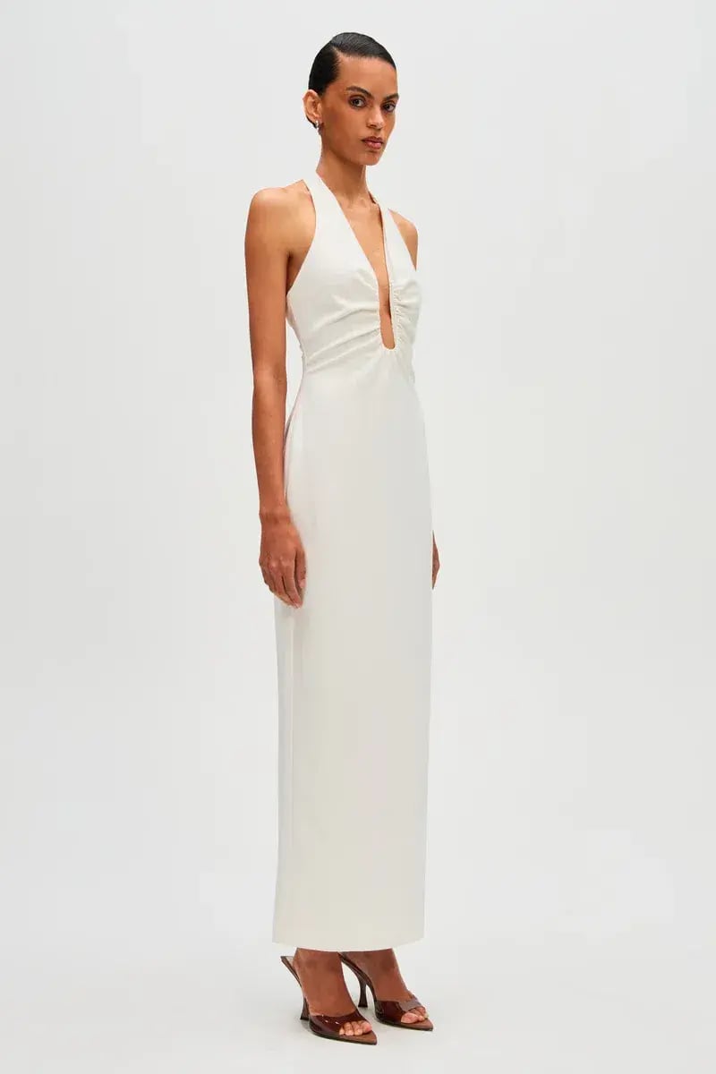 Misha Collection Alusia Dress Ivory Size 6/XS photo 4