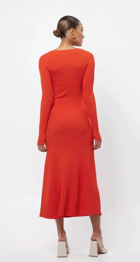 Mossman twists and turn dress in chilli photo 2
