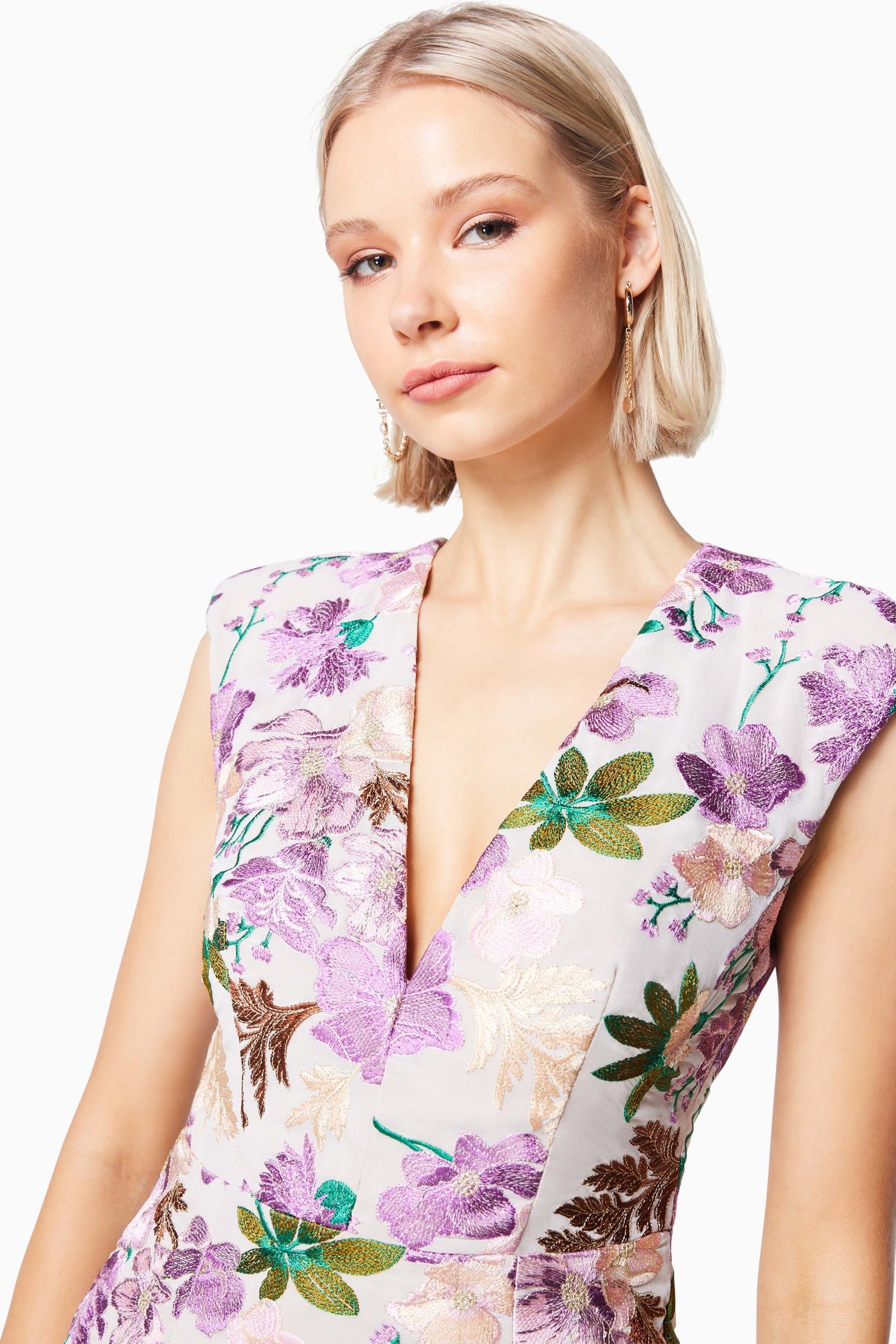 ELLIATT VENETIAN MAXI DRESS - MULTI photo 5