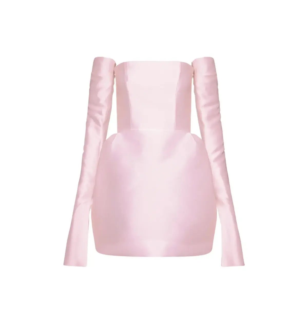 Mariam Seddiq Luis Mini Dress Blush Size AU 8 photo 3