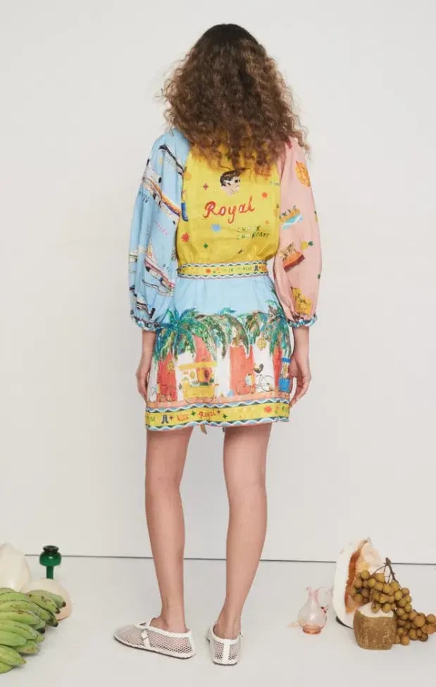 ALEMAIS ALL ABOARD MINI DRESS S8 photo 2