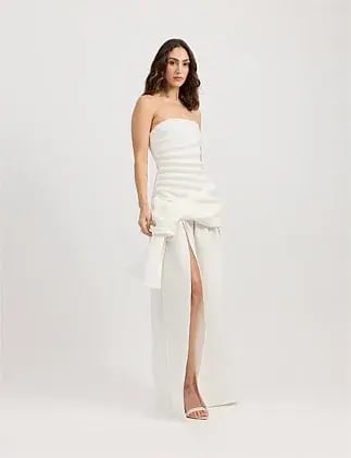 Tojha ANTHENA GOWN Ivory Size 10 photo 3