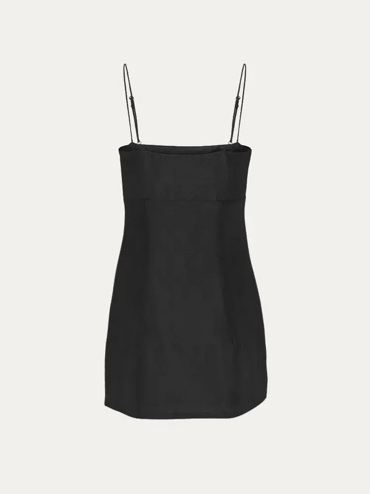 Realisation Par The Christy Mini Dress Black Size XS / AU 6 photo 6