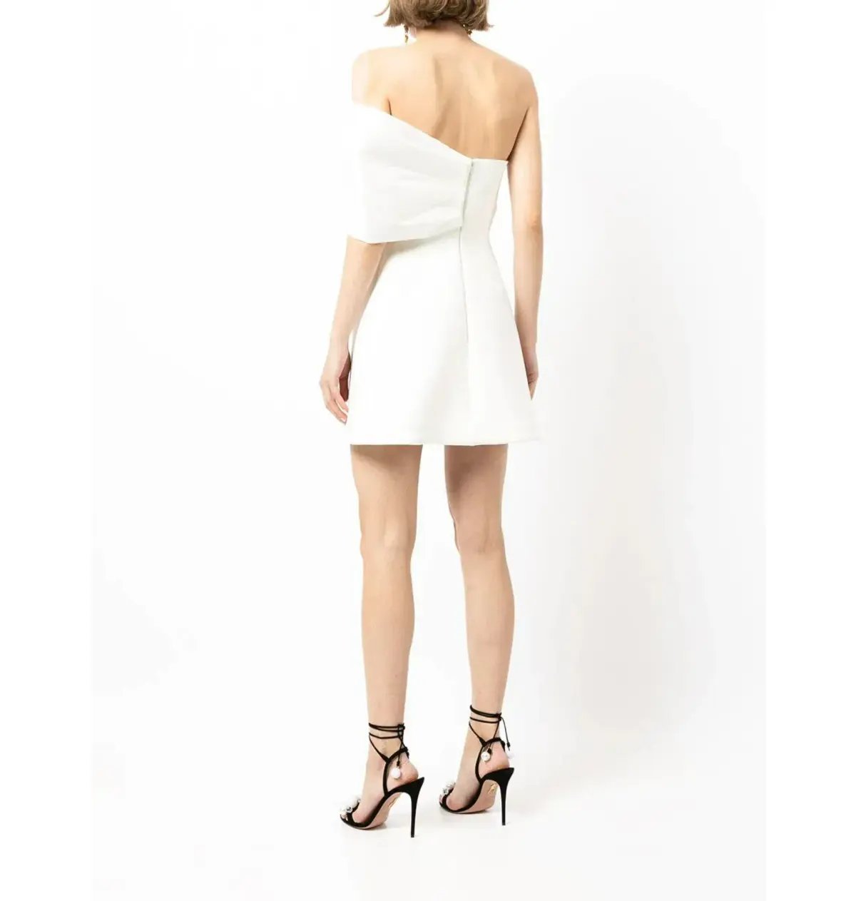 Rachel Gilbert Kace Mini In Ivory Size AU 8 photo 2