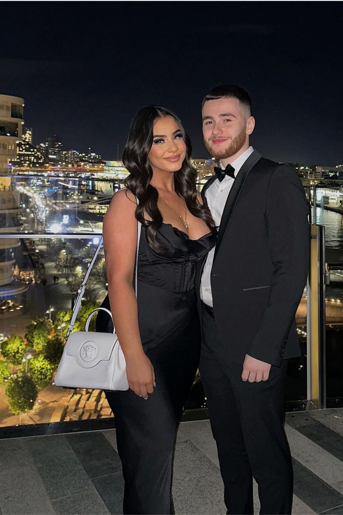 Charmaine Corset Gown in Black photo 3