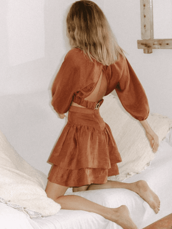 Shona Joy Elsa set brown size 10 photo 3