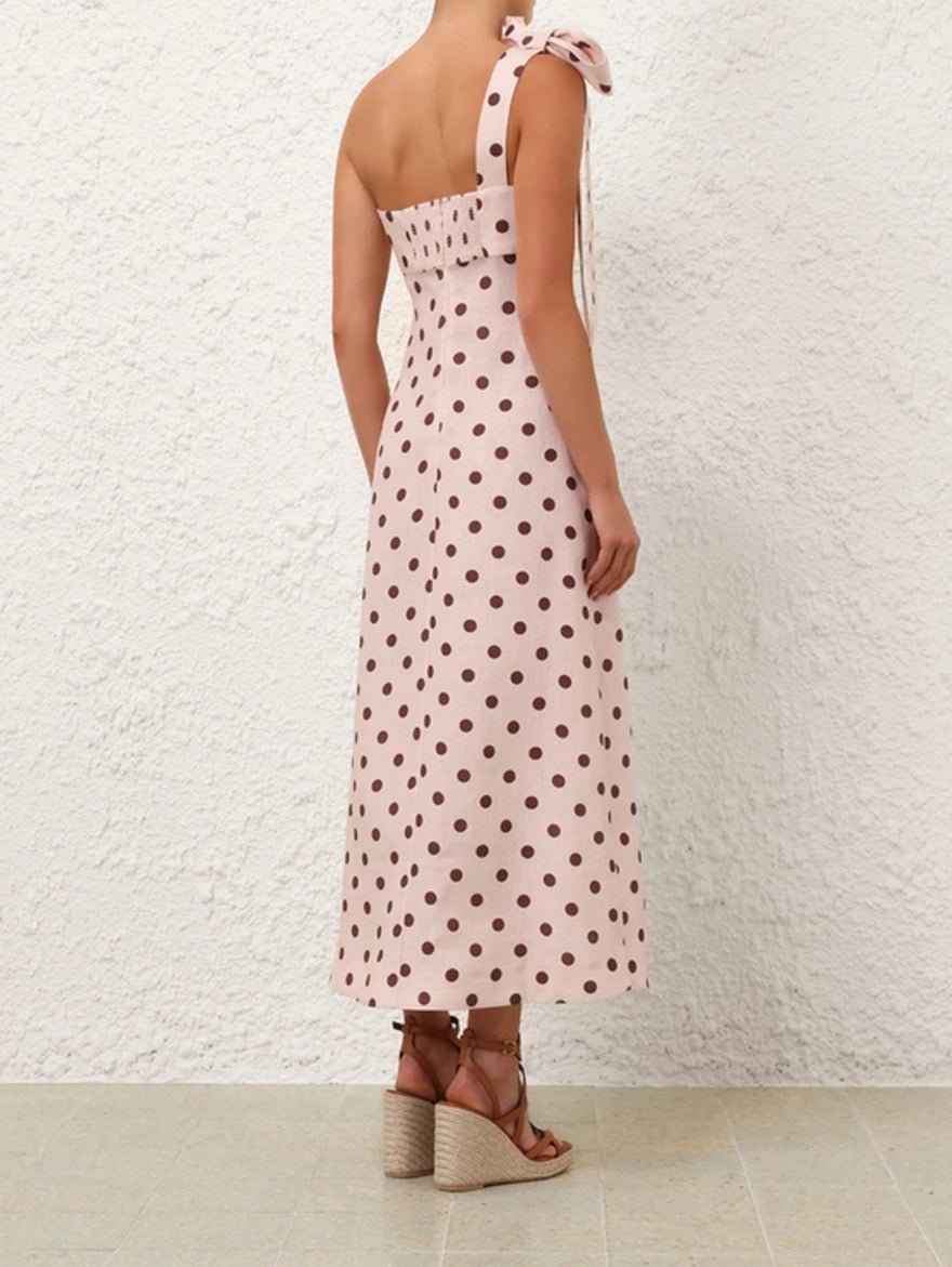 Zimmermann Acacia One Shoulder Midi Dress photo 3