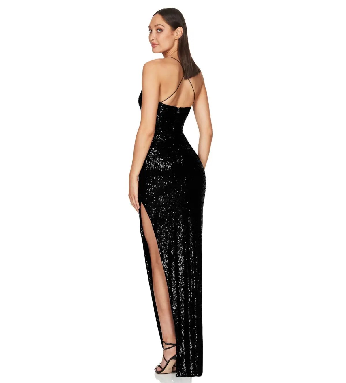 Nookie Leilani Gown Black Size M/Au 10 photo 2