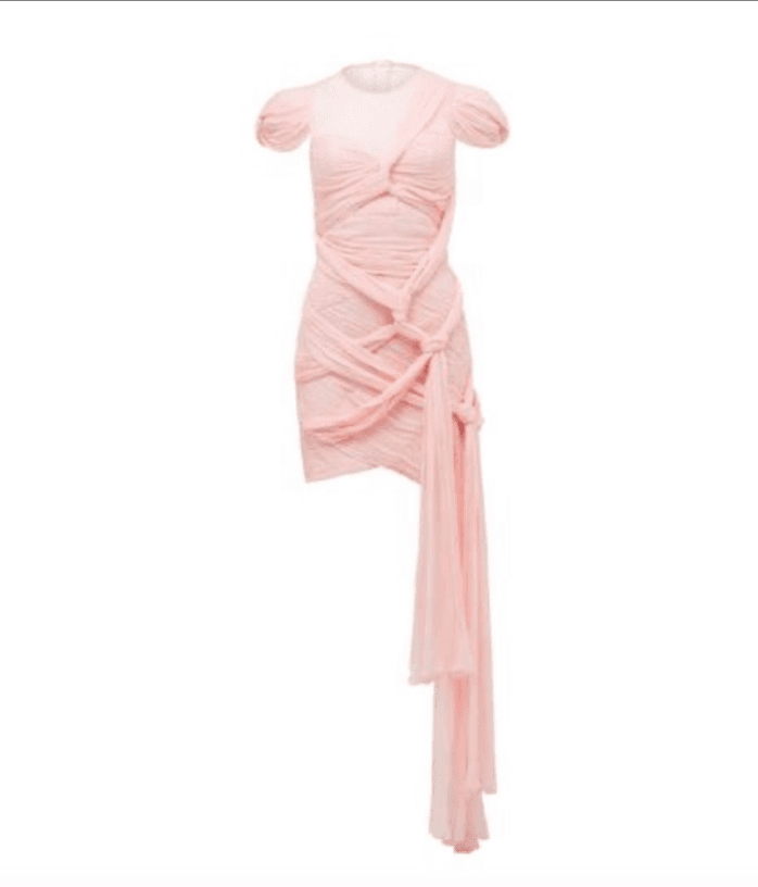 Thurley Reflection Wrap dress size 8 pink photo 3