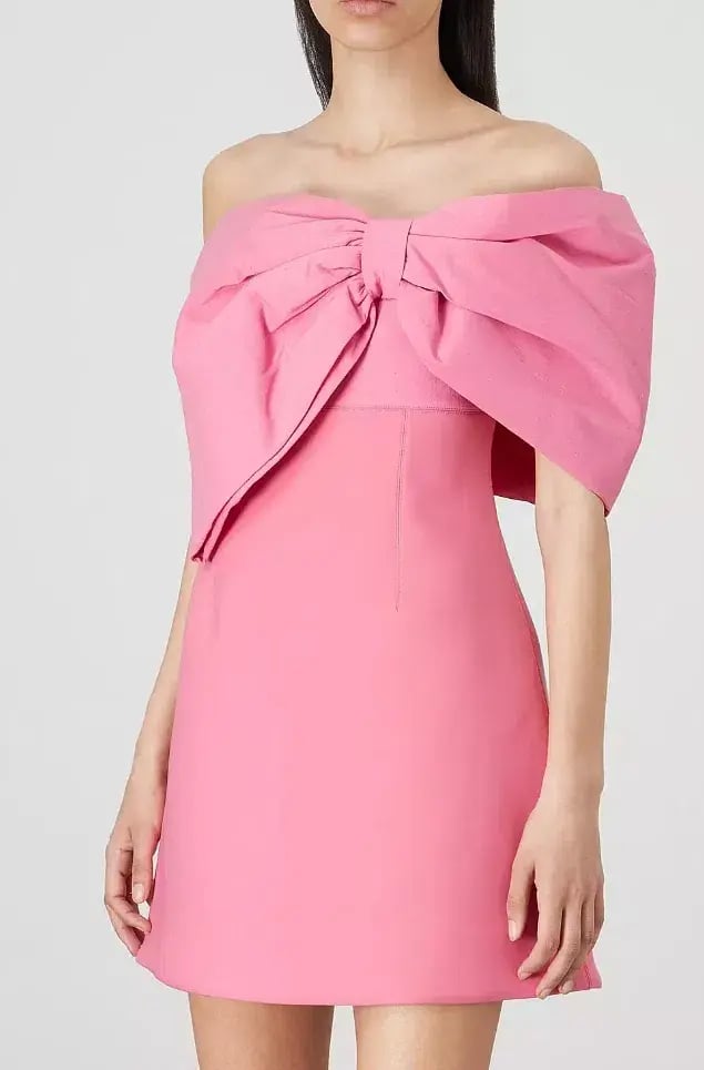Rachel Gilbert Kace Mini Dress Pink Size4/AU14 photo 3