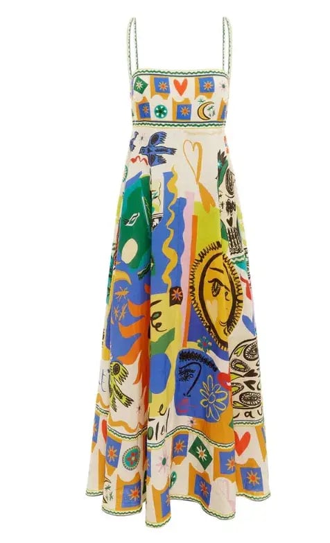 Alemais The Soleil Sundress Multi Size 10 photo 3