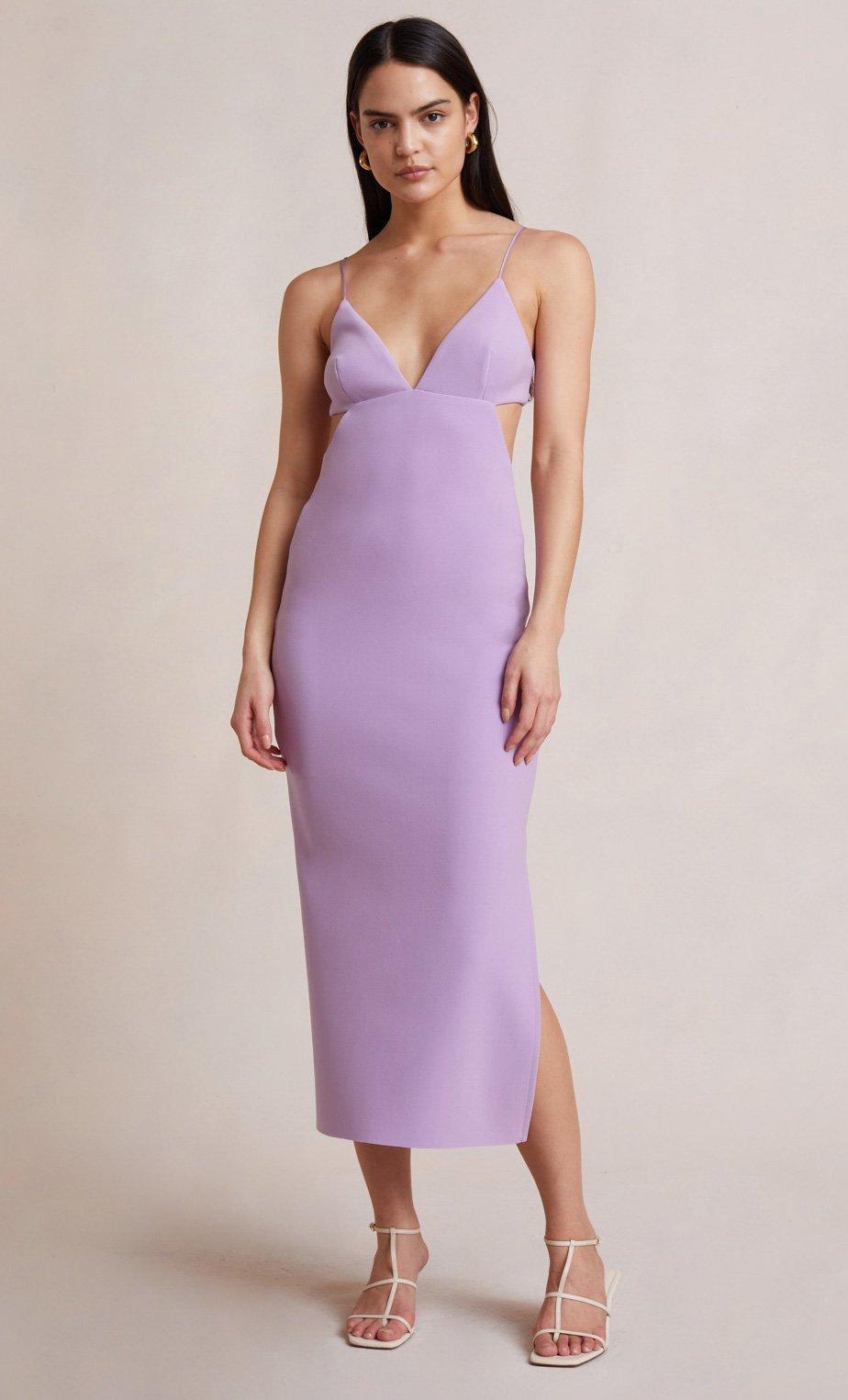 Bec & Bridge Ella Midi Dress Iris Size 8 photo 3