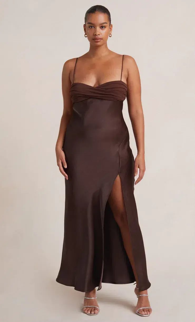 Bec & Bridge Julieta Maxi Dress in Chocolate Brown Size 14 photo 5