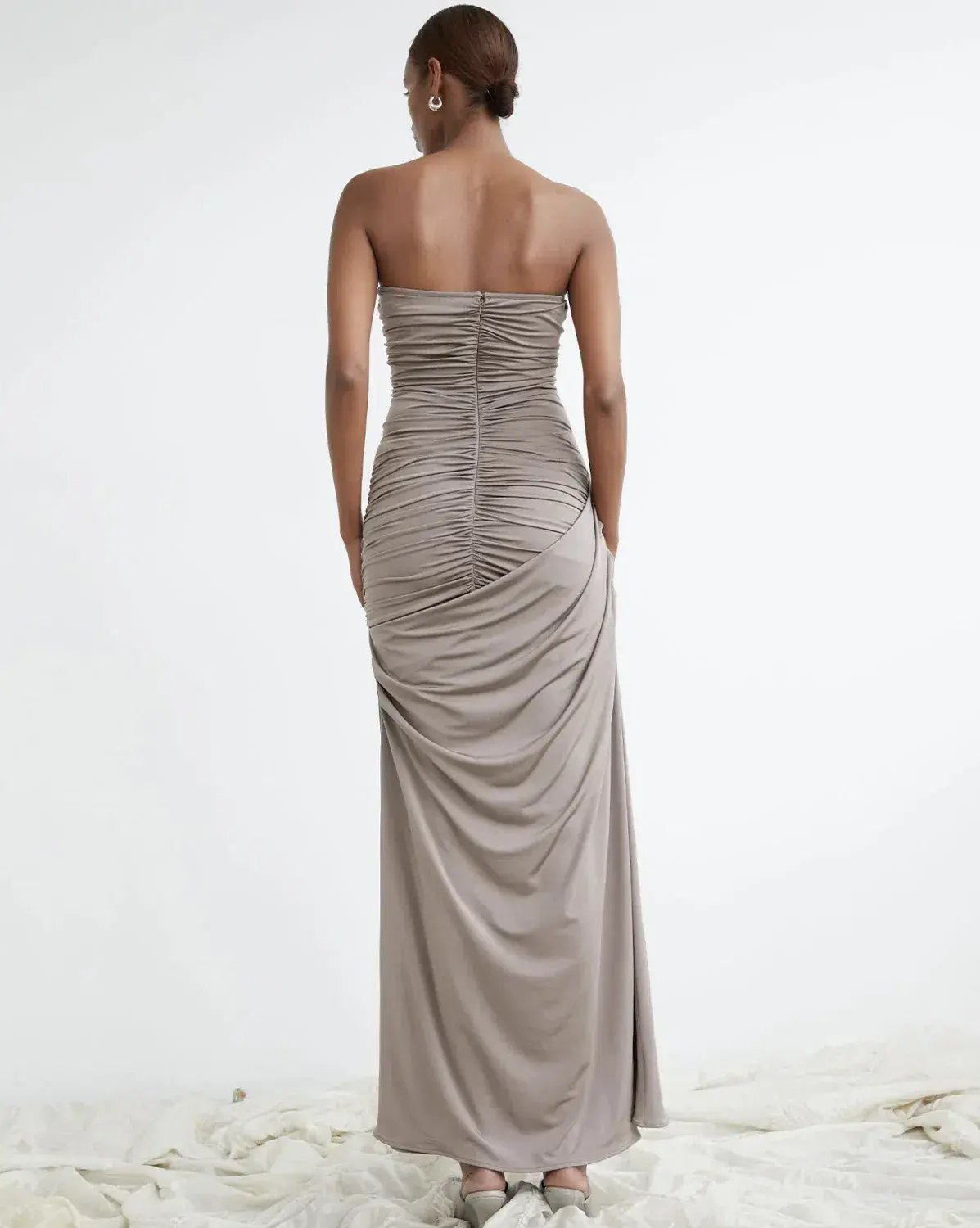 Paris Georgia Val Dress Concrete Size 10 photo 3