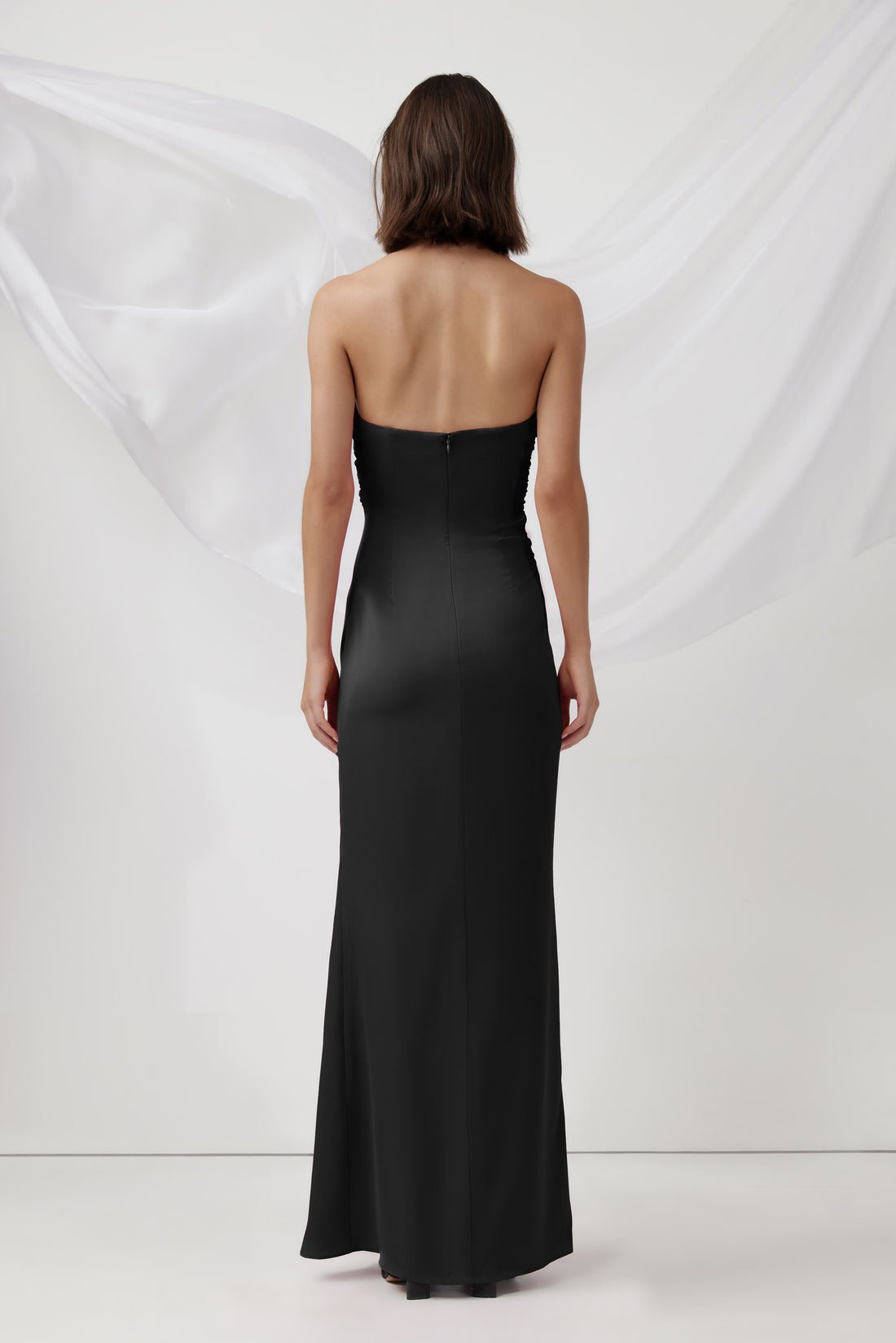 LEXI MAGNOLIA DRESS - BLACK photo 3