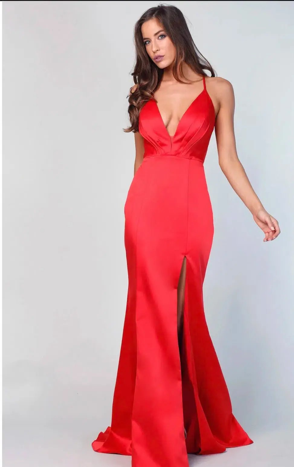 Jadore Dress Georgia Dress Red Size 8 photo 2