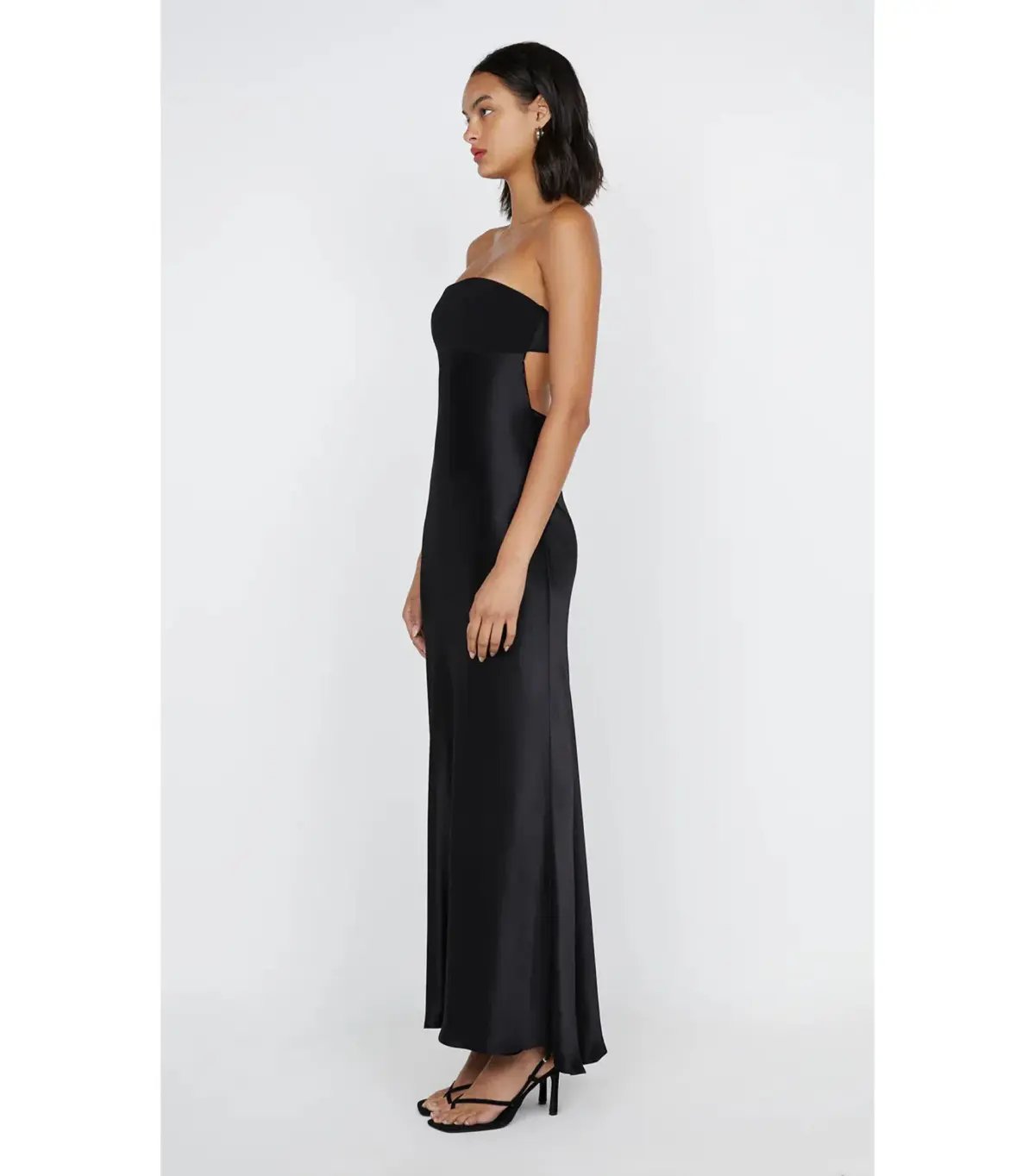Bec & Bridge Zari Strapless Dress in Black Size AU 10 photo 3