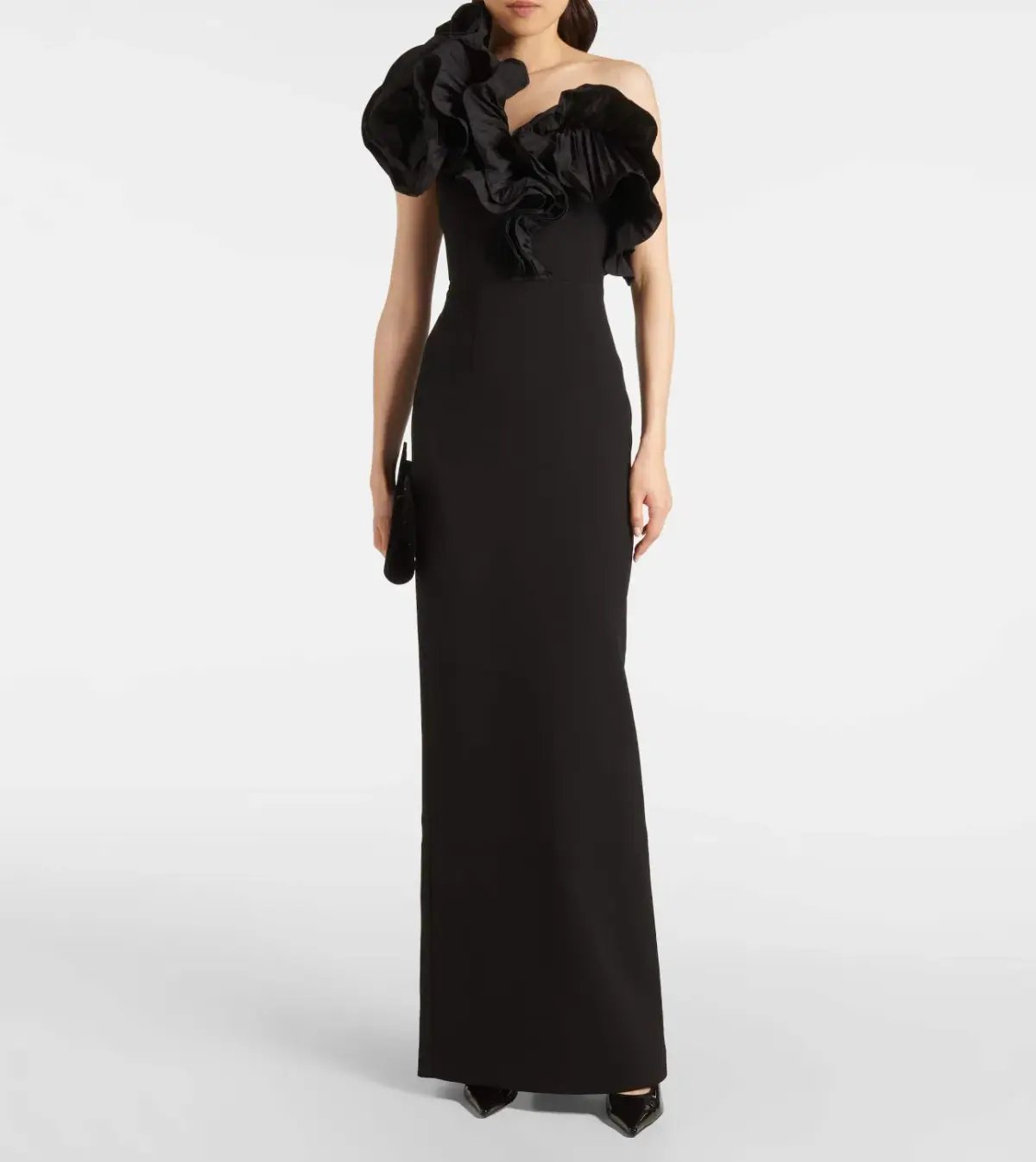 Rebecca Vallance Ella Gown Black Size 12 photo 2