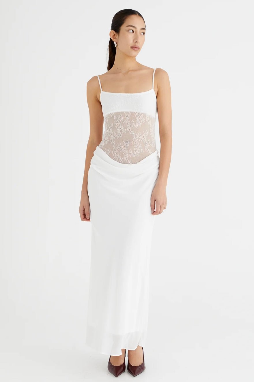 Benni Gabriel Dress - White photo 4