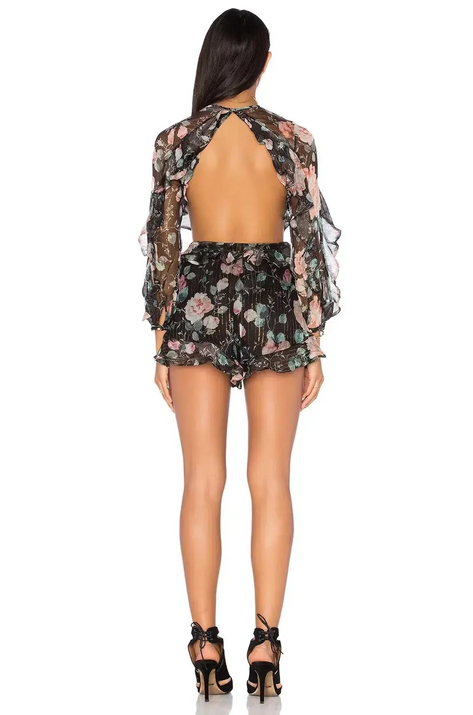 Zimmermann Master Flute Playsuit Floral Size 6 photo 3