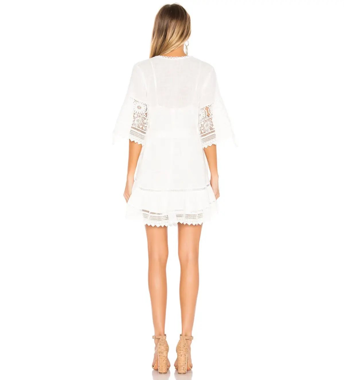 Spell Abigail Mini Dress in White Size S / AU 8 photo 3
