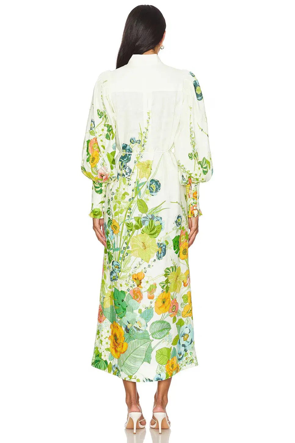 Alemais Zhivago Constance Shirt Dress Floral Size 14 photo 3