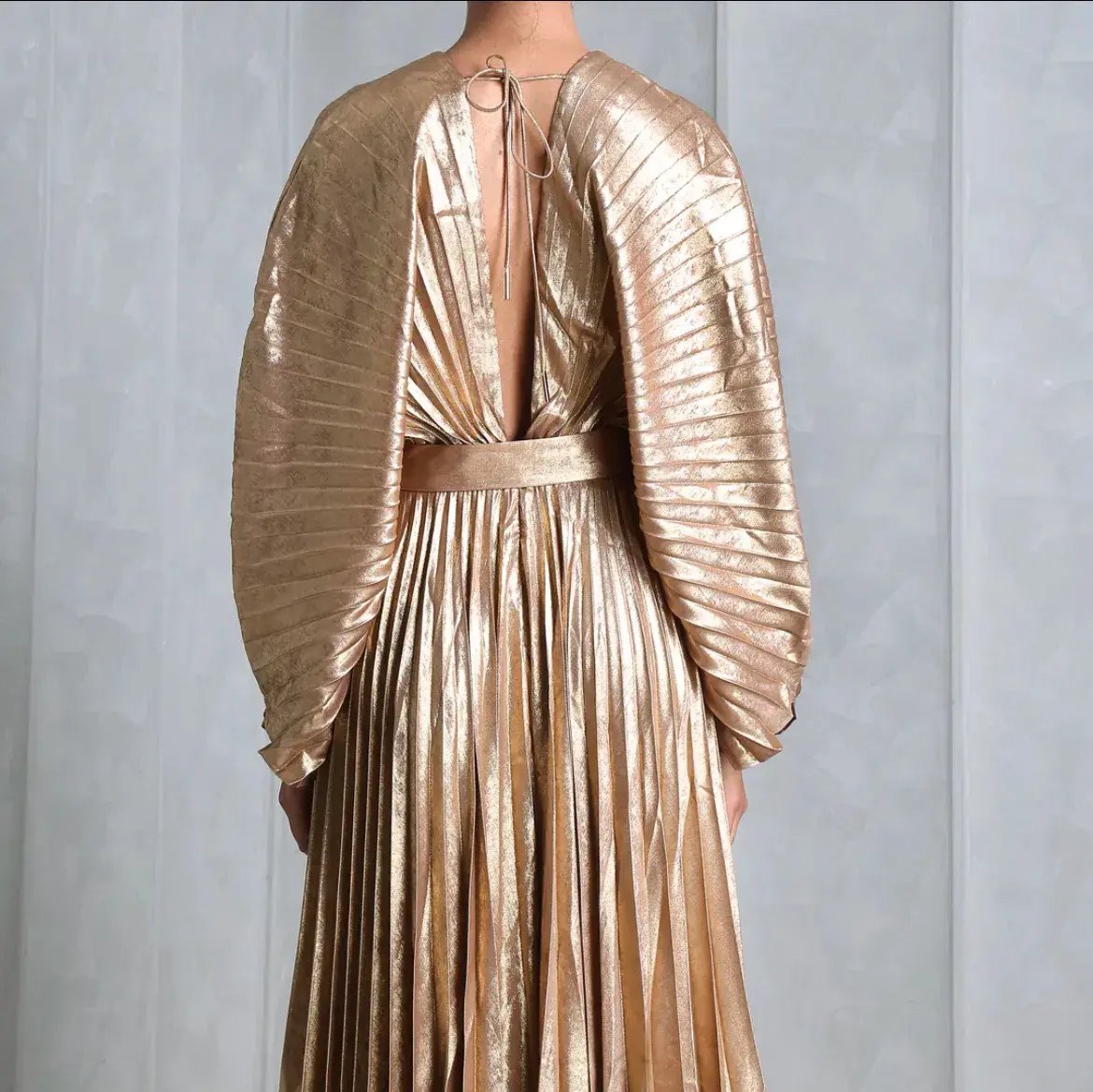 Acler Westover Dress Gold Size 8 photo 4