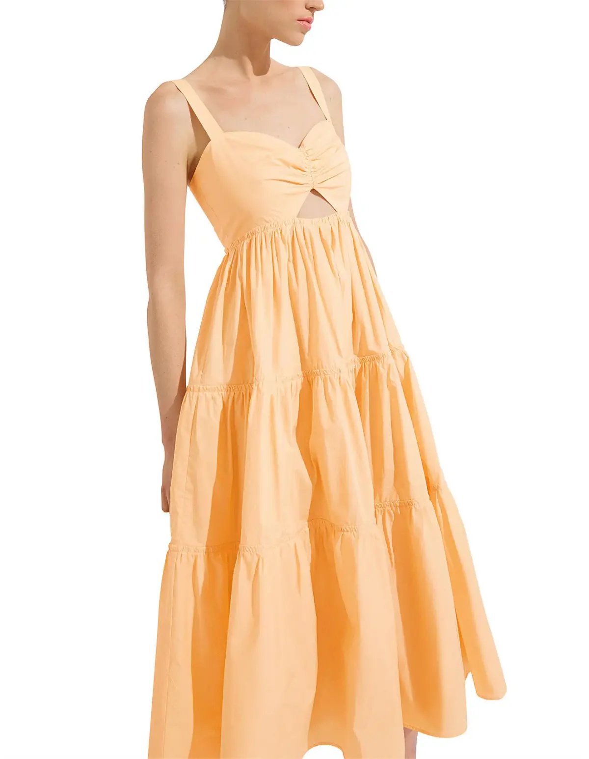 Steele Sorelle Dress Orange Size S photo 2