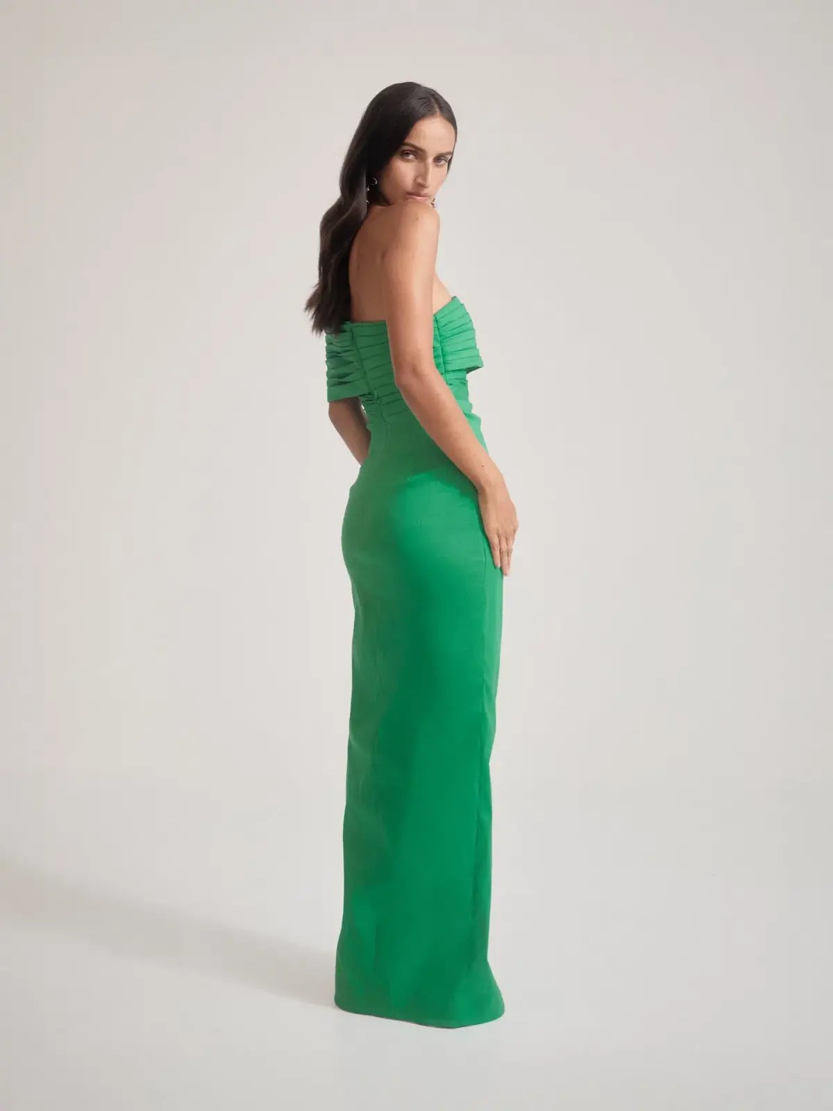 Sheike Giselle Gown in Jade Green Size 10 photo 3