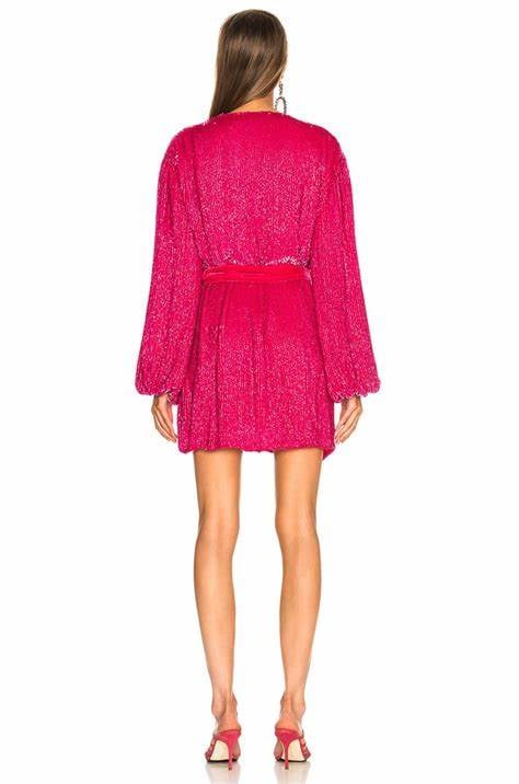 Retrofete Grace Dress Fuschia photo 2