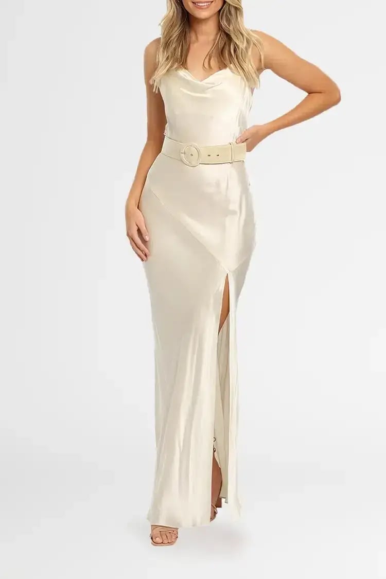 Nicholas Simone Dress in Cream Size 12 photo 2