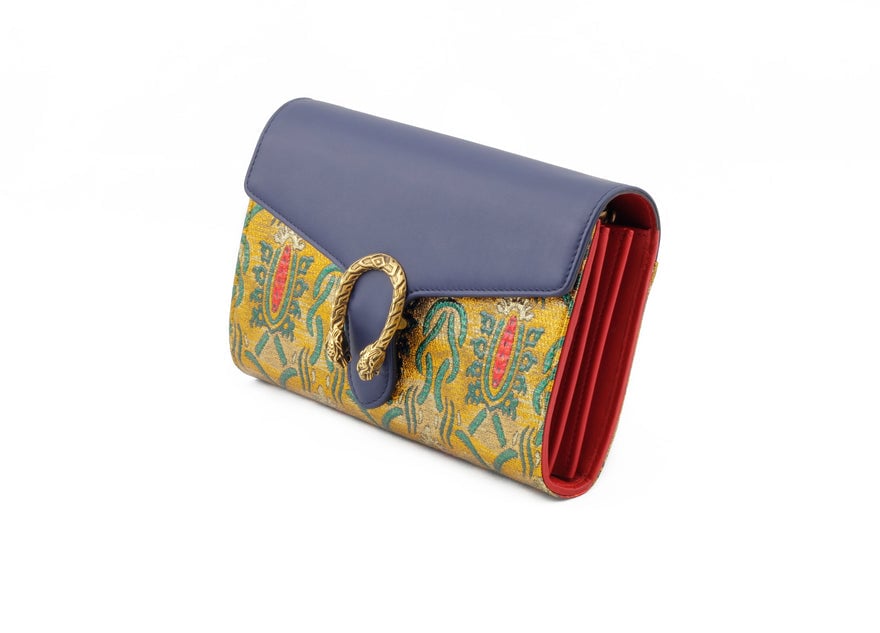Gucci Dionysus Metallic Brocade Bag photo 2