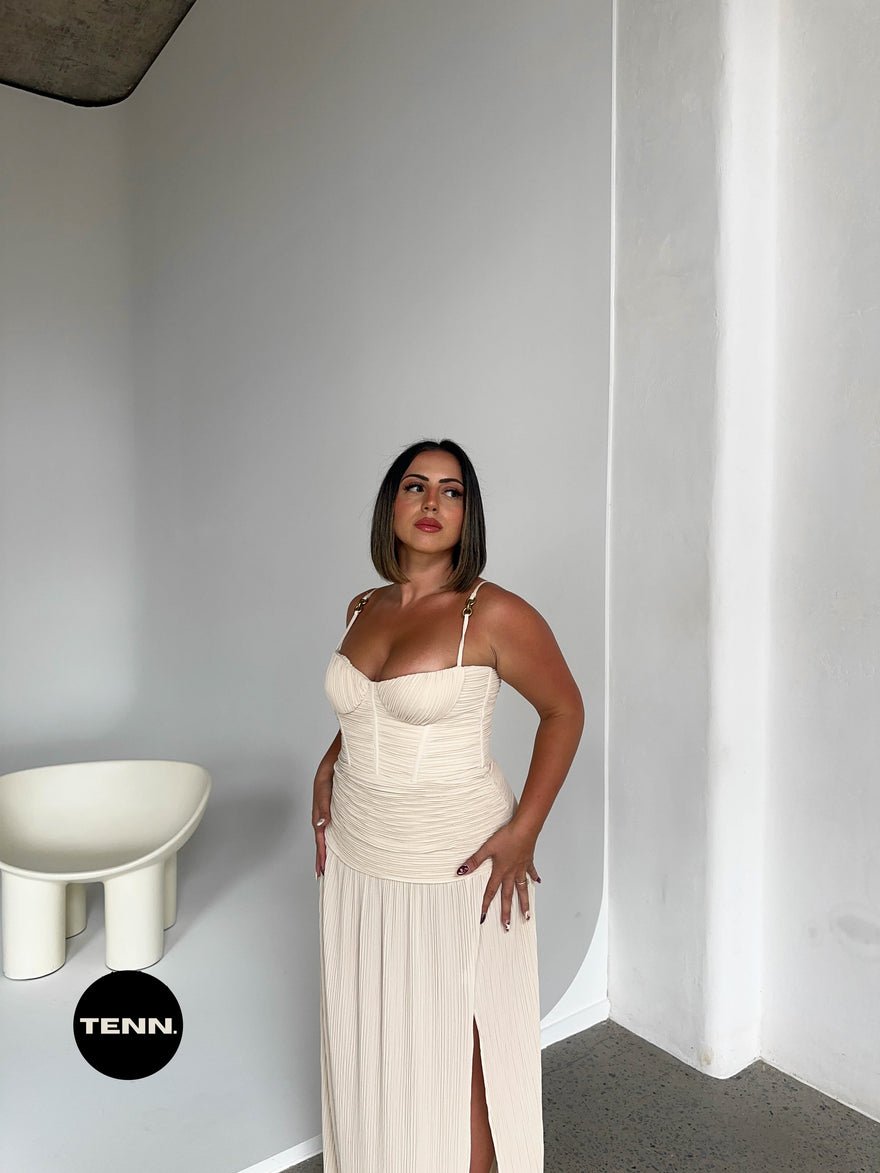 Manning Cartell Double Time Pleat Dress - Nougat photo 3