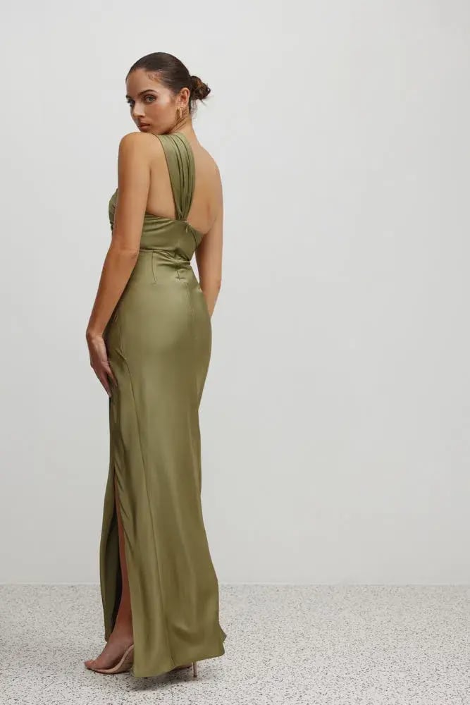 Lexi Josefina Dress Moss Size 10 photo 2