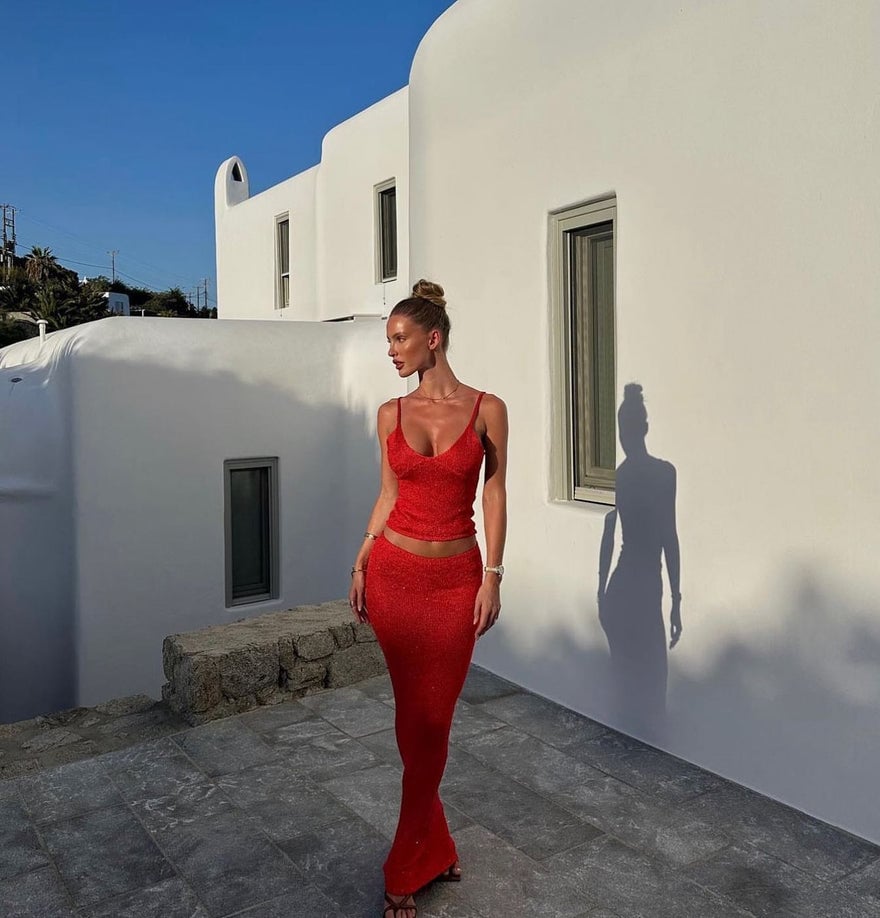 Asta Resort Carolina Set Rossa Sequin photo 3