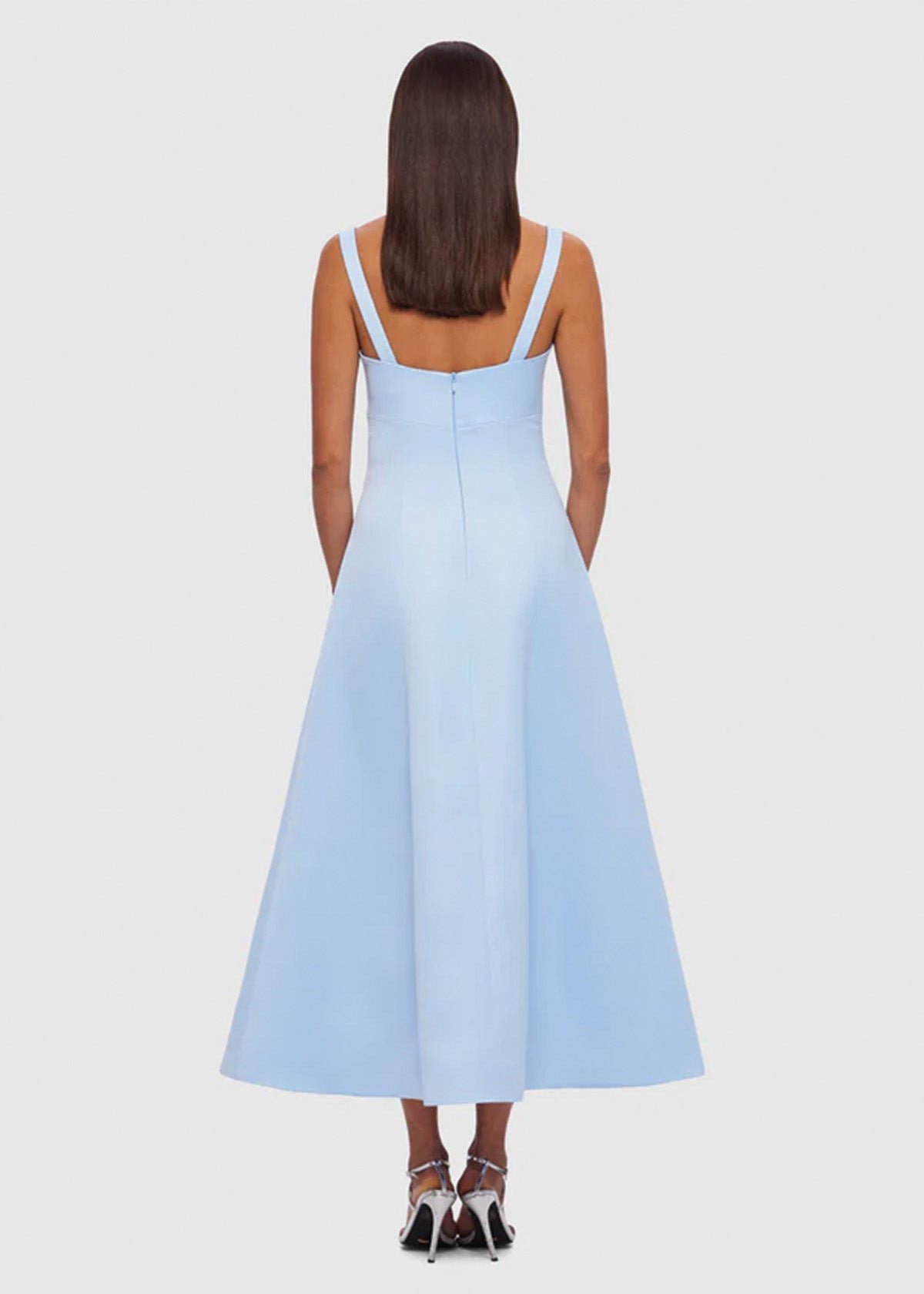 Odette Midi Dress in Sky Blue photo 2