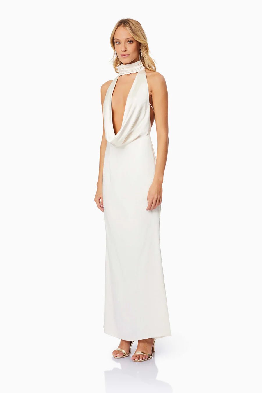 ELLIATT FAITH MAXI DRESS - CREAM photo 4