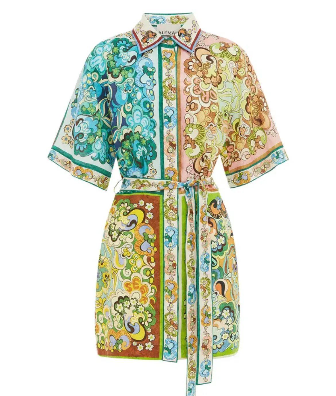 Alémais Dreamer Mini Dress Multi Size 6 photo 4