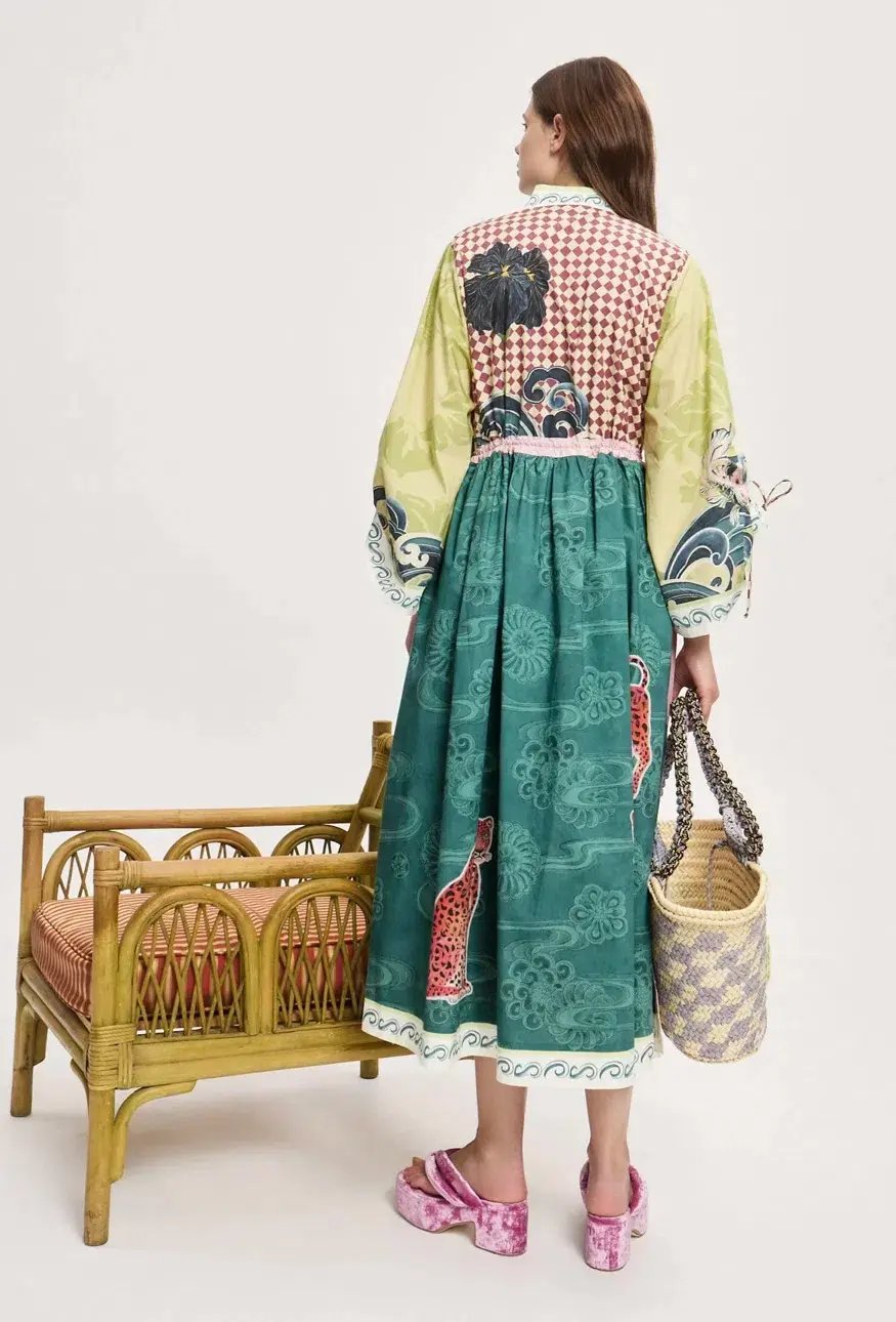 Alemais Rochester Shirtdress Multi Print Size 12 fits 14 & 16 too photo 3