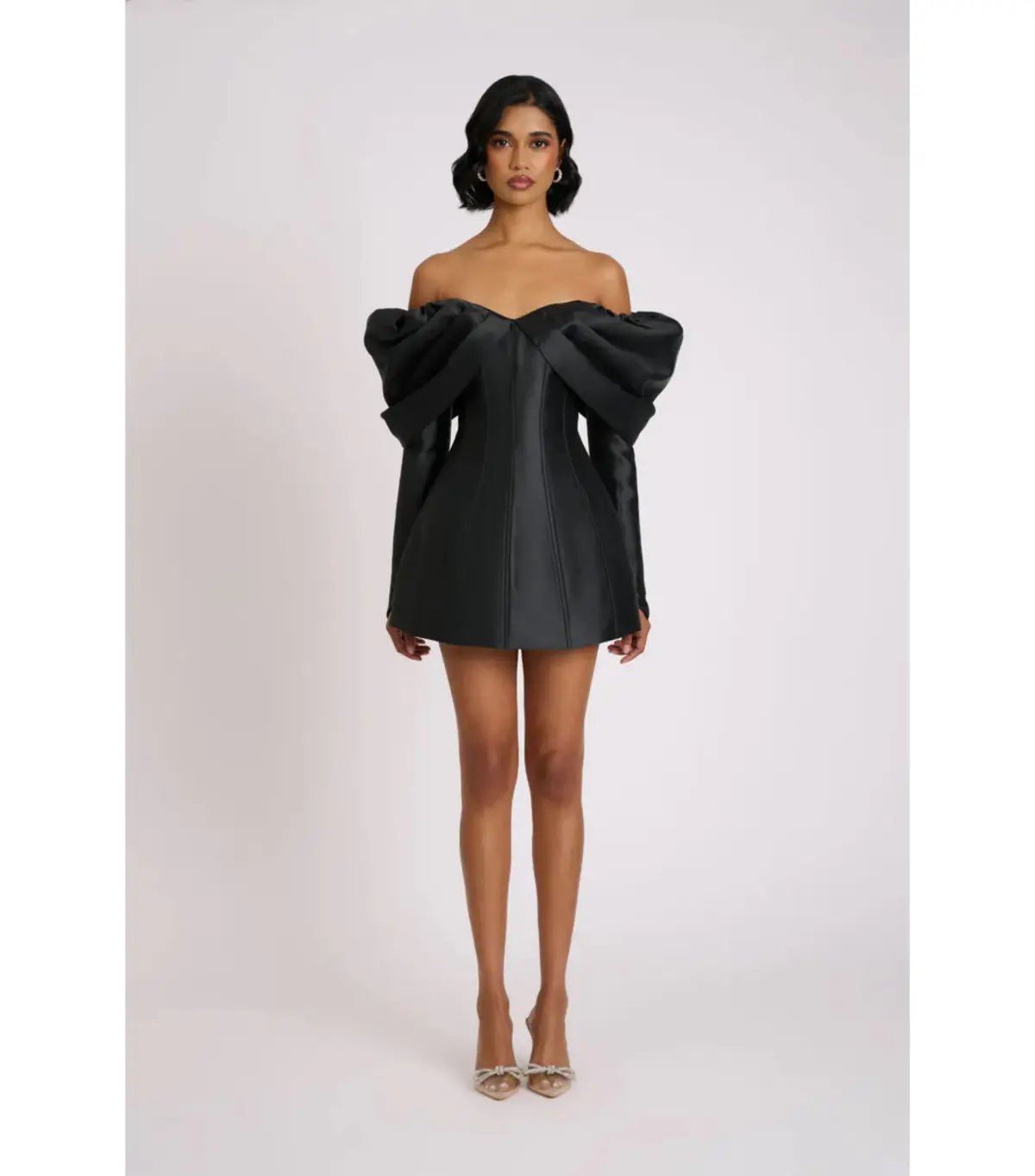 Eliya The Label Nadal Mini Dress Black Size L / AU 12 photo 2